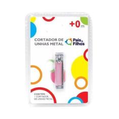 Imagem de Cortador De Unhas De Metal Rosa - Pais & Filhos