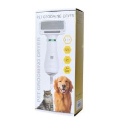 Imagem de 2 Em 1 Secador De Cabelo Do Animal Estimação Ventilador Slicker Escova