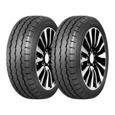 Imagem de Kit 2 Pneus Double Star Aro 16C 225/75R16C Ltech DL01 10 Lonas 121/120