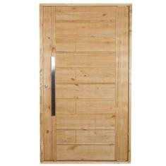 Imagem de Porta De Madeira Maci a Pivotante Ekos Completa 2.17x1.08 Lad