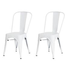 Imagem de Kit 2 Cadeiras Tolix Iron Design  Aço Industrial Sala Cozinha Jantar Bar