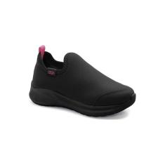 Imagem de Tenis Infantil Menina Klin Kids Freedom Preto/Pink