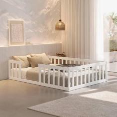 Imagem de Cama Montessoriana Casal Branco - Nemargi