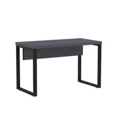Imagem de Mesa de Escritório Madeira 90x60x75cm M900pe40tub Grafito/Preto