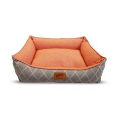 Imagem de Cama Baw Waw Meu Aconchego Salmão Para Cães E Gatos - Tamanho Gg