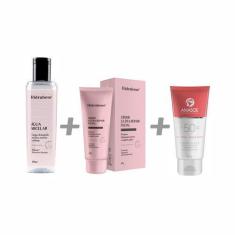 Imagem de Kit Àgua Micelar 200ml + Creme Ultra Repair 60g + Protetor Solar FPS50