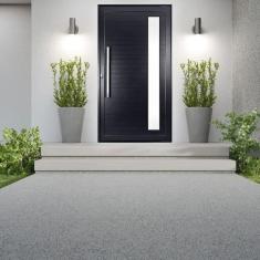 Imagem de Porta de Aluminio Lambril 210x90cm com Puxador Topsul Preto