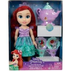 Imagem de Boneca Princesas Disney Ariel Hora do Chá com acessórios BR1924 Multikids