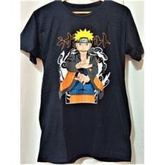 Imagem de Camiseta Naruto Shippuden Kunai Piticas Camisa Nerd