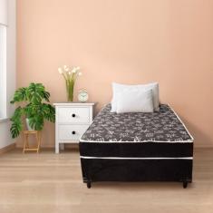 Imagem de Cama Box Solteiro Conjugada Premium 188x088x43 rr colchoes