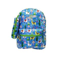 Imagem de Mochila Escolar Juvenil Llama Kit Com Estojo 01851