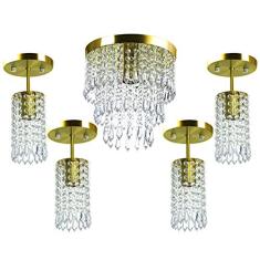 Imagem de Kit 4 Clearcrillic + Lustre Manucrillic Gold