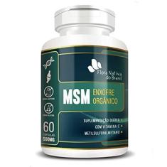 Imagem de Enxofre Orgânico Msm 600mg 60 Cápsulas - Flora Nativa