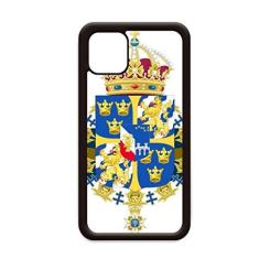 Imagem de Capa com emblema nacional da Suécia para iPhone 12 Pro Max para Apple Mini Mobile Case