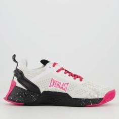 Imagem de Tênis Everlast Climber Pro Feminino Branco e Rosa-Feminino