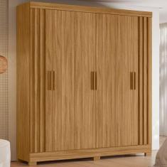 Imagem de Guarda Roupa 6 Portas 2 Gavetas Moval Valença Freijo