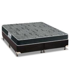 Imagem de Cama Box Queen: Colchão Espuma D33 Probel Prodormir Advanced Mega Resistente + Base Black(158X198)