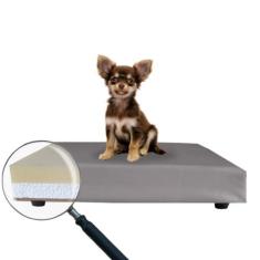 Imagem de Cama Caminha da BobPet Cães Gato Cachorro Colchão Pet 40x50 (Cinza)
