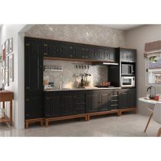 Imagem de Cozinha Modulada 6 peças - Preto
