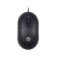 Imagem de Mouse Bright Standard - 800dpi - Compacto - USB - Preto - 0106