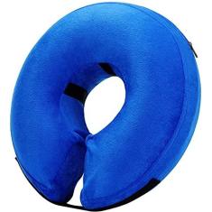 Imagem de Katoggy Coleira inflável para cães, cone macio para cães após cirurgia, coleiras eletrônicas ajustáveis para cães e gatos pequenos, médios e grandes