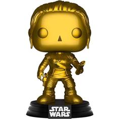 Imagem de Funko exclusivo POP Star Wars: Rey (ouro metálico)