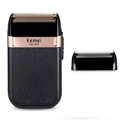 Imagem de Barbeador Kemei Km-2024 Preto 100V/240V Resistente A Água - Relet