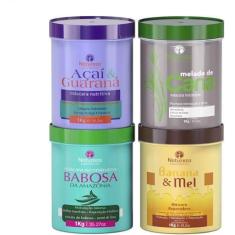 Imagem de Cronograma Capilar 1Kg ( Açai .. Babosa e Banana ) + Máscara de Melado