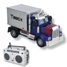 Imagem de Caminhão Truck com Controle Remoto com Luzes Piscantes Anda em Quatro 