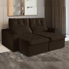 Imagem de Sofá Retrátil E Reclinável 3 Lugares 200cm Beny - Kasacomigo Estofados