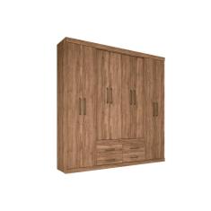 Imagem de Guarda Roupa 8 Portas E 4 Gavetas Napoles Atacama Santos Andira
