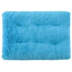 Imagem de Tapete para caixa de cachorro, cama de cachorro para cães grandes, almofada de canil confortável e fofa antiderrapante para camas e móveis de cachorro, cama de cachorro acolchoada (Color : Blue, Siz
