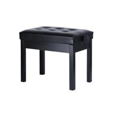 Imagem de Banqueta Preta,Banco De Piano,Teclado C/Ajuste Altura,Botões - Aj Som