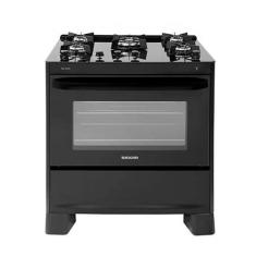 Imagem de Fogão de Piso FGVMTG511PT Master Grill 5 Bocas Suggar, Preto, 110V