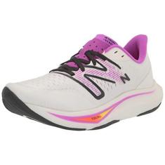 Imagem de New Balance FuelCell Rebel V3 Tênis de corrida feminino, Branco/Rosa Cósmica/Blacktop, 35