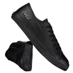 Imagem de Tênis Coca Cola Basket Floater Low Feminino Preto-Feminino