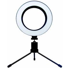 Imagem de Iluminador Ring Light 6,5 Polegadas GV Brasil Com Tripé Tp-3801 30225