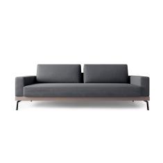 Imagem de Sofá 3 Lugares Franccesco Linho Cinza 240 cm