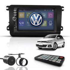 Imagem de Kit Central Multimídia Mp5 2 Din Bt Espelha Dvd Câm Gol G7 - First Opt