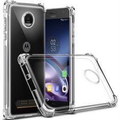 Imagem de Capa Case Transparente Tpu Anti Impacto Para Motorola Moto G5 Plus
