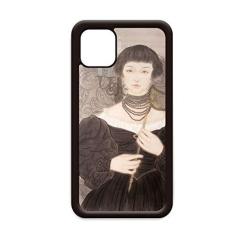Imagem de Black Head Beauty Pintura chinesa para iPhone 12 Pro Max Capa para Apple Mini Mobile Case Shell
