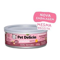 Imagem de Ração Úmida Pet Delícia Natural Papinha de Frango Crescimento Saudável para Gatos Filhotes - 110 g