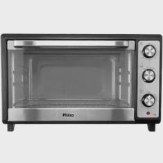 Imagem de Forno 60L Philco Eletrico Dourador - 56101063 prata-preto 110 volts