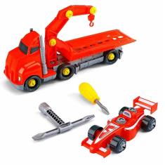 Imagem de Caminhao Com Acessorios Senninha Truck 43 Pecas Pakitoys