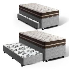 Imagem de Cama Box Bicama Com Colch o De Molas Solteiro Anjos Classic S