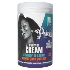 Imagem de Creme De Pentear Curly On Cream Soul Power Ativador De Cachos Vegano 8