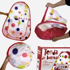 Imagem de Barraca Infantil Menina Tenda De Bolinhas Divertida Bbr Toys