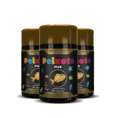 Imagem de 3X Peixote Omega 3 Infantil Mastigavel 60Caps Hf Suplementos