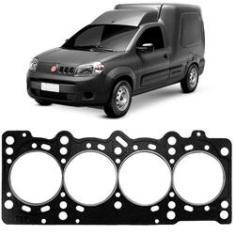 Imagem de Junta Cabeçote Motor Fiat Fiorino 1.3 1.4 2003 a 2018 Fibra Sabó