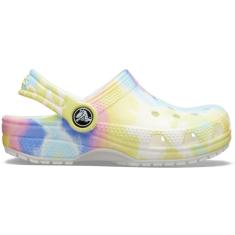 Imagem de Crocs Classic Clog Infantil Tie Dye White/Multi